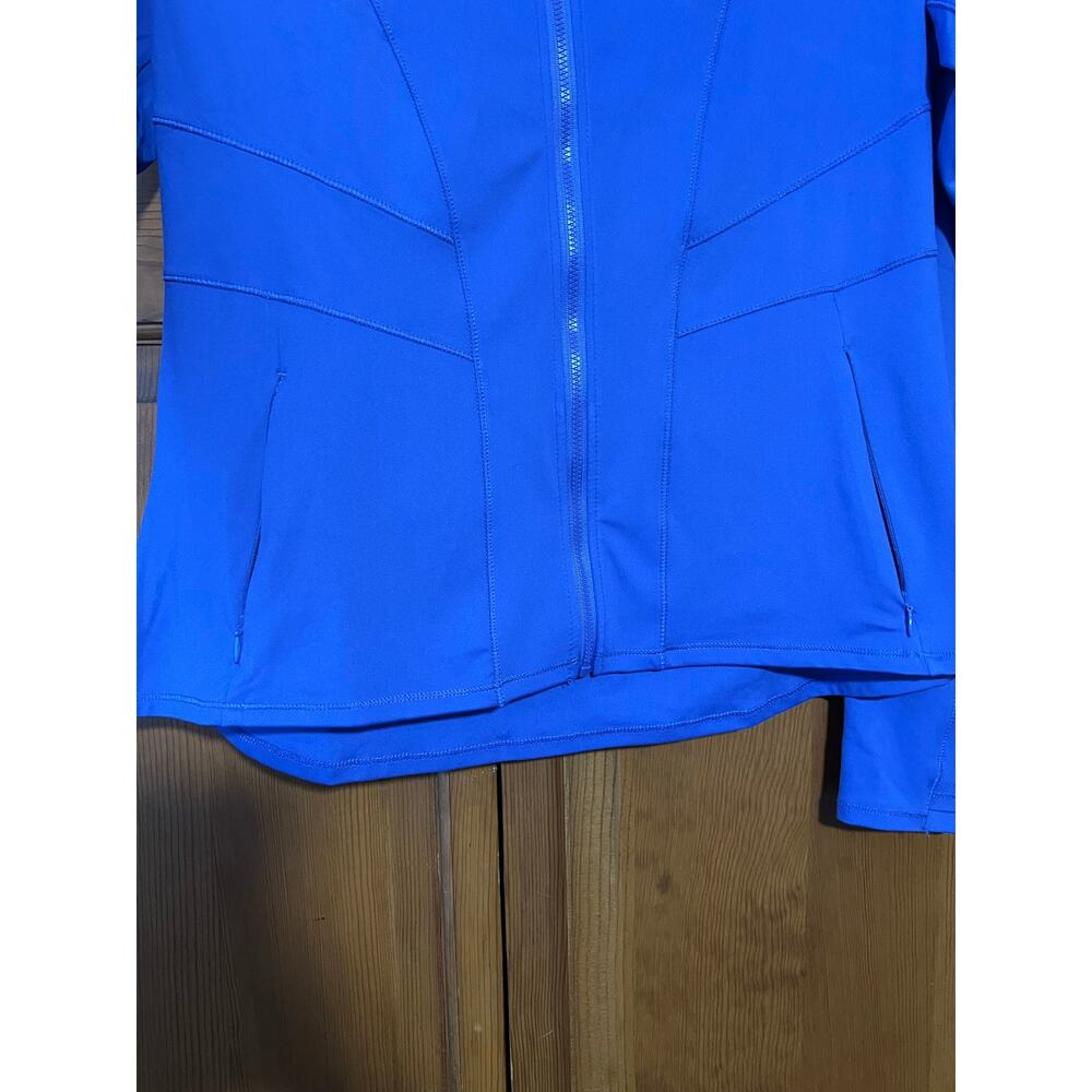 TITIN Women's Zip Up Athletic Jacket Athleisure Activewear Gym Sporty Purple XL - Picture 6 of 11